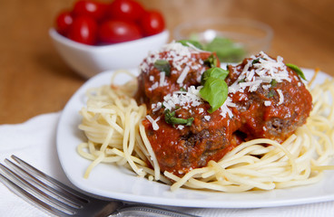 Spaghetti and Meatballs