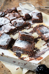 Dark brownies