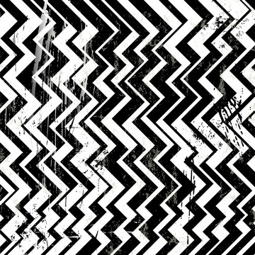 abstract geometric zigzag lines, vector eps 10