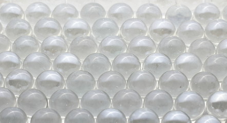 Marble Glass Balls Top view