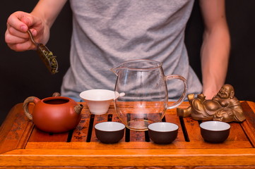 Fototapeta na wymiar traditional china tea