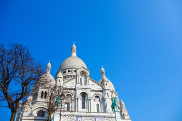 Sacre-Coeur church in Montmartre