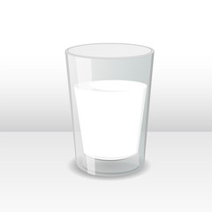 Glass of milk