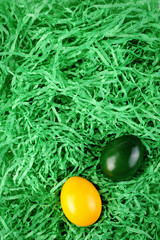 fast leeres Osternest