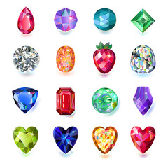 Colored gems © Anna Rassadnikova
