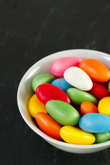 sweets in white bowl
