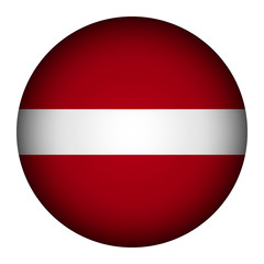 Latvia flag button.