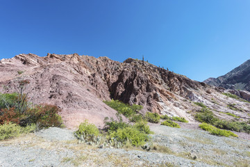 Los Colorados in Purmamarca, Jujuy, Argentina.