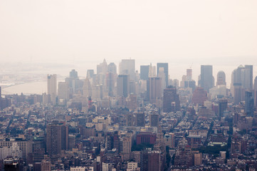 Fototapeta na wymiar New York from above