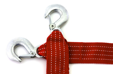 Towing rope isolated
