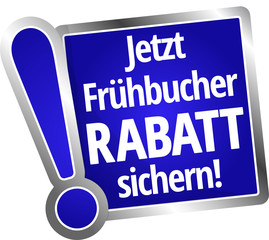 Jetzt Frühbucherrabatt sichern