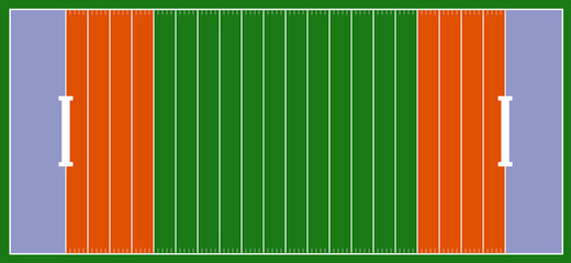 american football field background. vector soccer field