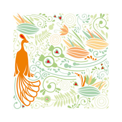 floral background, floral design