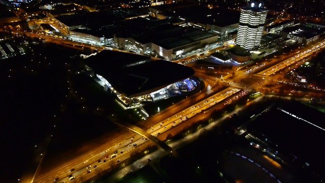 M&uuml;nchen Mittlerer Ring im Zeitraffer