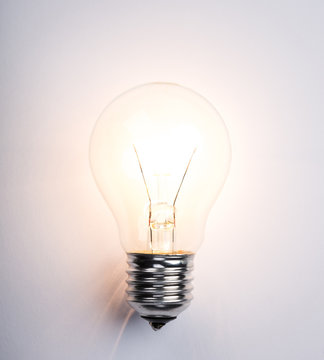 Light Bulb isolated on white background