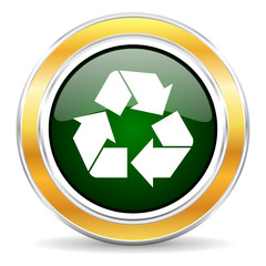 Fototapeta premium recycle icon