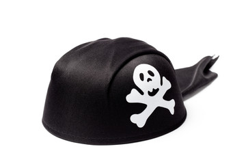 Pirate Hat On White
