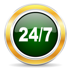 24/7 icon