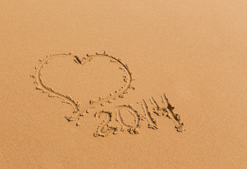 sand heart 2014 year