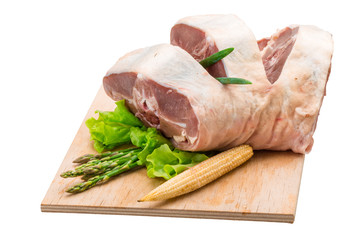 Raw lamb
