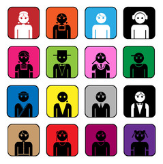 Fototapeta premium chat icon
