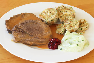 Sauerbraten / german dish