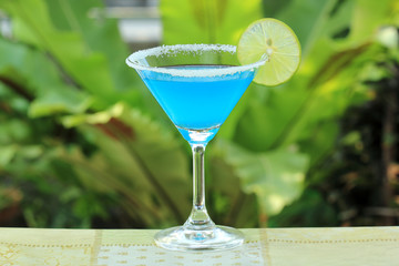 Blue margarita Cocktail