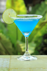 Blue margarita Cocktail