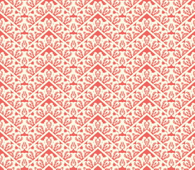 Seamless knitted pattern. vector illustration.