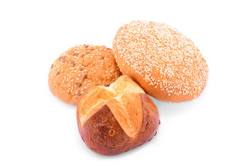 Bakery products isolated