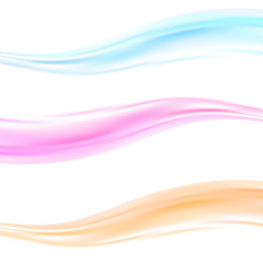 Abstract wave swoosh dividers templates