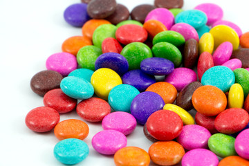 Obraz premium Colorful chocolate candies