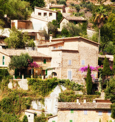 Deia village in Mallorca, Spain