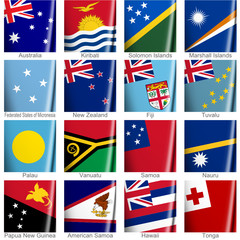 Flags of Oceania