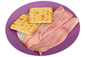 Ham and Crackers