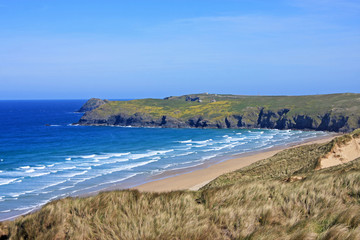 Perranporth beach, Cornwall