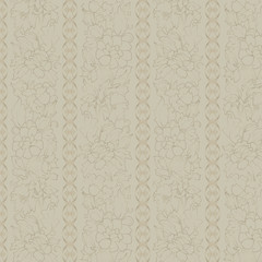 Floral abstract background; seamless