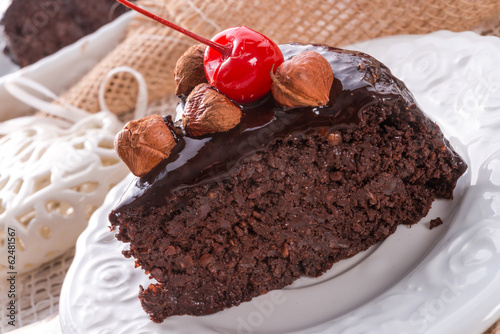 торт еда шоколад орехи cake food chocolate nuts бесплатно