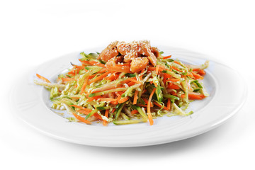 salad with lettuce