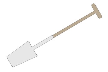 cartoon image of farming tool