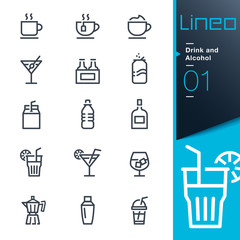 Lineo - Drink and Alcohol outline icons