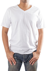 Obraz premium White t-shirt