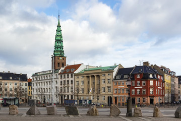 Fototapeta premium square in the Centre of Copenhagen