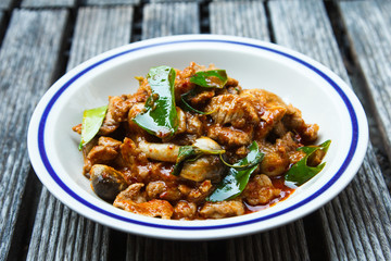 Fried Pork Chili