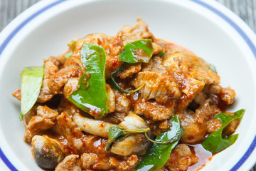 Fried Pork Chili