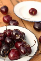 fresh cherries