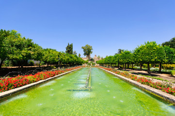 Alcazar in Cordoba, Spain