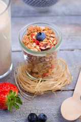 Müsli, Frühstück, Korn, Früchte, Obst