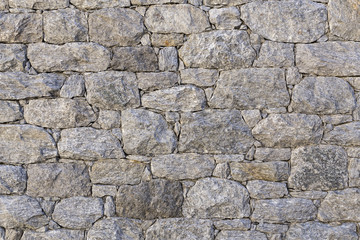 Texture of a stonewall