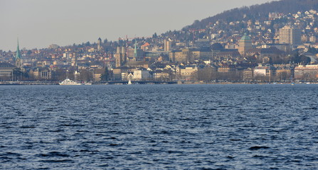 Obraz premium lac de zürich